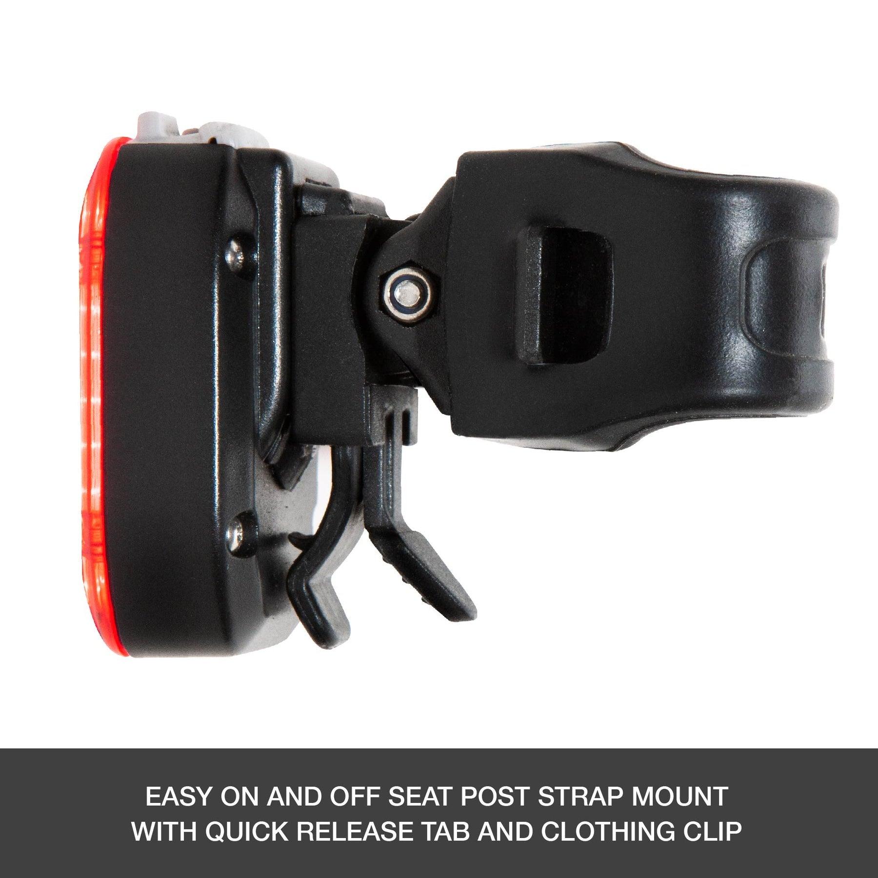 NiteRider Lumina Micro 650 and Vmax+150 Combo Lights (Black) | Cycling Gears Hub