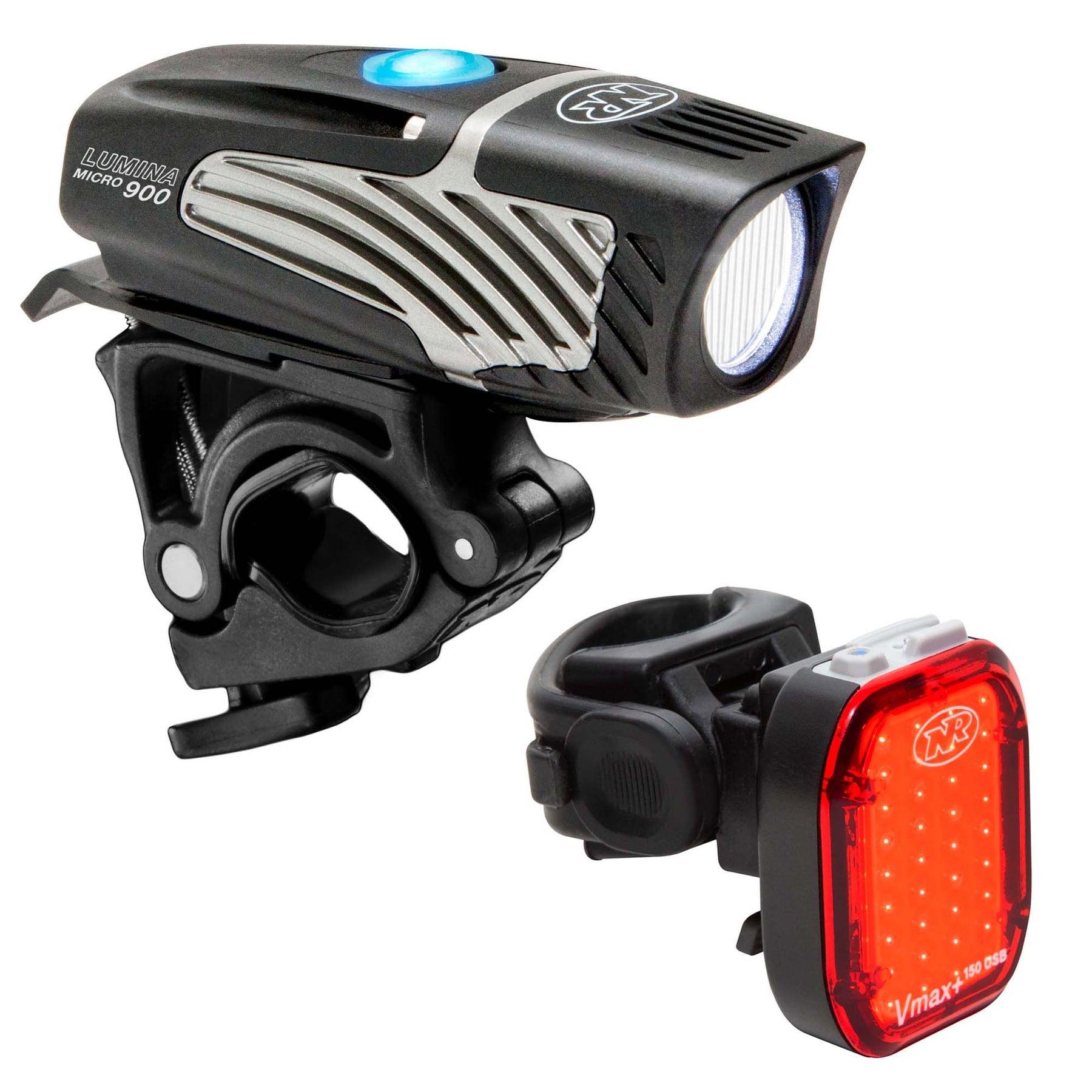 NiteRider Lumina Micro 900 and Vmax+ 150 Combo Light (Black) | Cycling Gears Hub