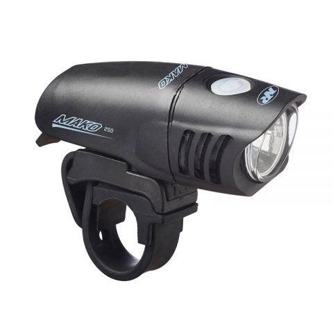 NiteRider Mako 250 Front Light (Black) | Cycling Gears Hub - Cycling Gears Hub