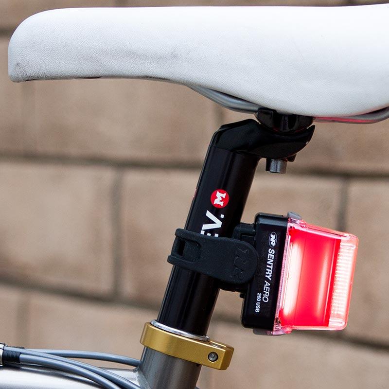 NiteRider Sentry Aero 260 Rear Light (Black) | Cycling Gears Hub - Cycling Gears Hub
