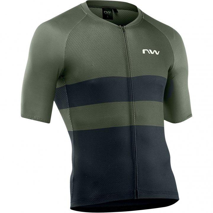Northwave Blade Air Mens Cycling Jersey (Green Forest/Black) | Cycling Gears Hub