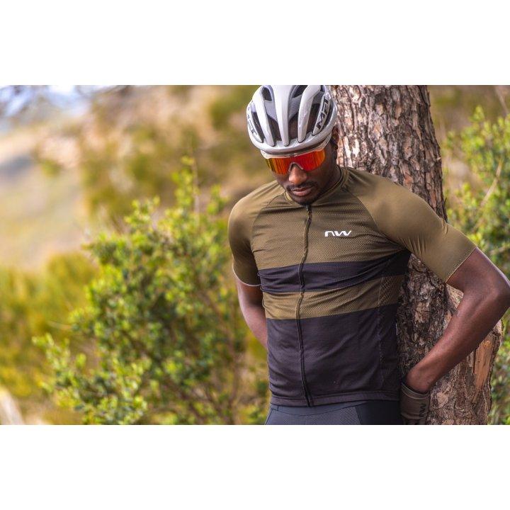 Northwave Blade Air Mens Cycling Jersey (Green Forest/Black) | Cycling Gears Hub