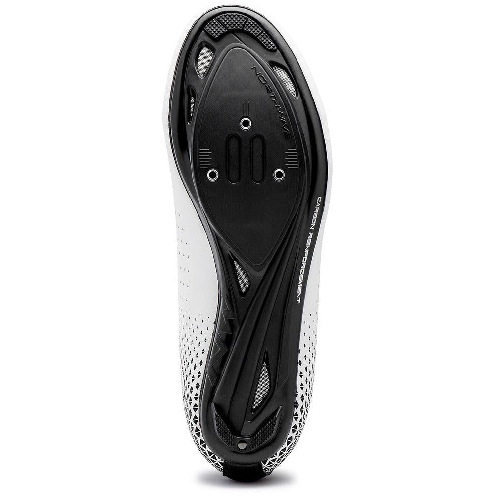 Northwave Core Plus 2 Road Cycling Shoes (White/Black) | Cycling Gears Hub