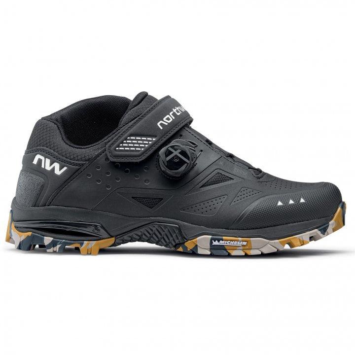 Northwave Enduro Mid 2 MTB Cycling Shoes (Black/Camo) | Cycling Gears Hub
