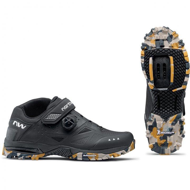 Northwave Enduro Mid 2 MTB Cycling Shoes (Black/Camo) | Cycling Gears Hub