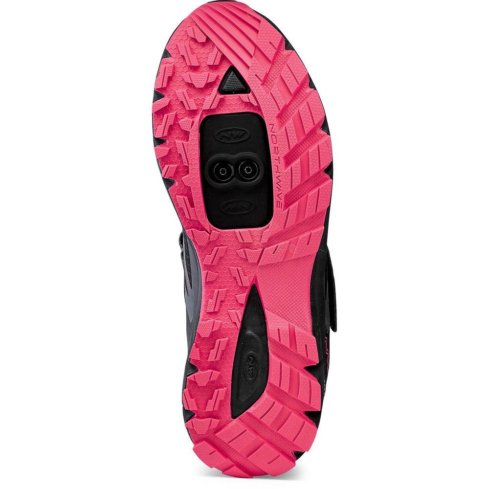 Northwave Escape Evo MTB Women's Cycling Shoes (Black/Fuchsia) | Cycling Gears Hub