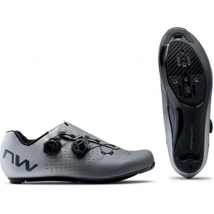 Northwave Extreme GT 3 Road Cycling Shoes (Anthra/Silver) | Cycling Gears Hub