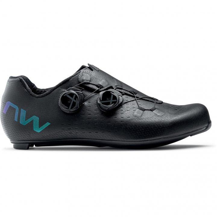 Northwave Extreme GT 3 Road Cycling Shoes (Black/Iridescent) | Cycling Gears Hub