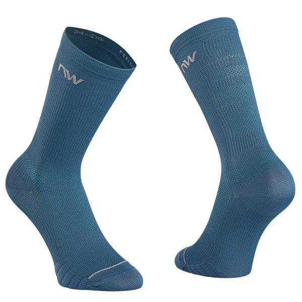 Northwave Extreme Pro Summer Unisex Cycling Socks (Blue/Grey) | Cycling Gears Hub - Cycling Gears Hub