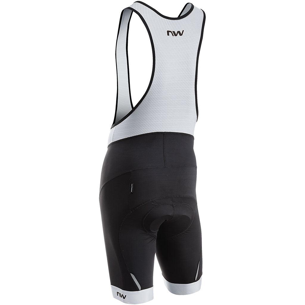 Northwave Force Evo Cycling Bibshorts (Black/Light Grey) | Cycling Gears Hub