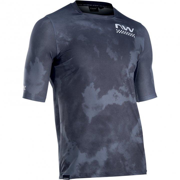 Northwave MTB Bomb Mens Cycling Jersey (Dark Grey/Grey) | Cycling Gears Hub