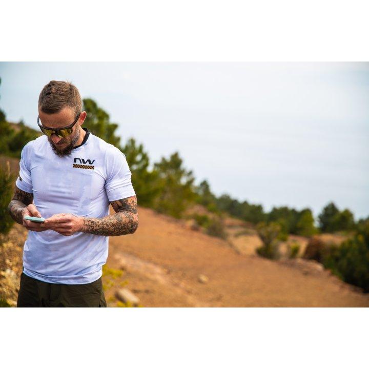 Northwave MTB Bomb Mens Cycling Jersey (Dark Grey/Grey) | Cycling Gears Hub
