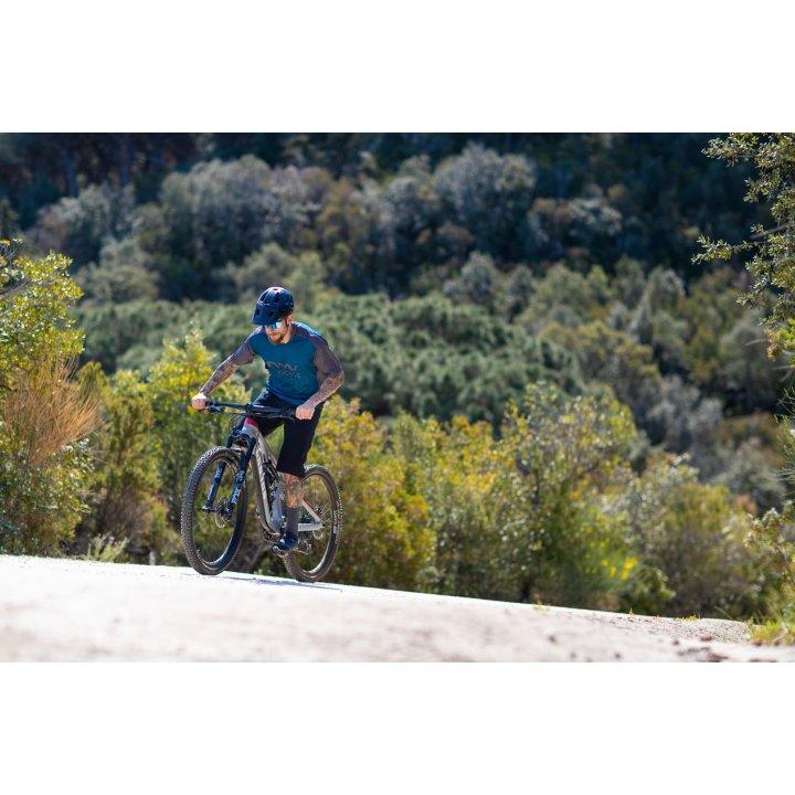 Northwave MTB Edge Mens Cycling Jersey (Blue/Black) | Cycling Gears Hub