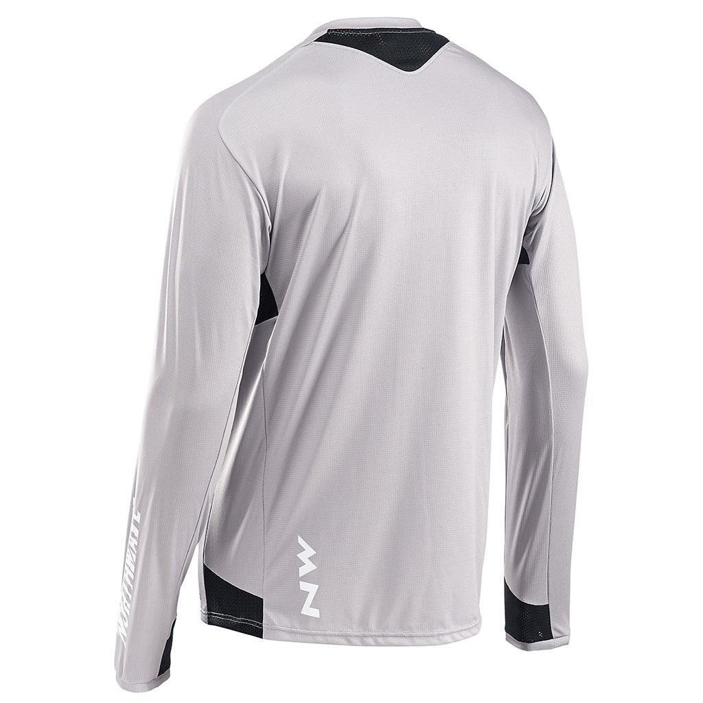 Northwave MTB Edge Mens Cycling Jersey (Dark Grey/Orange) | Cycling Gears Hub