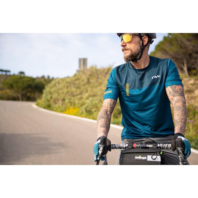 Northwave MTB Xtrail 2 Mens Cycling Jersey (Blue) | Cycling Gears Hub