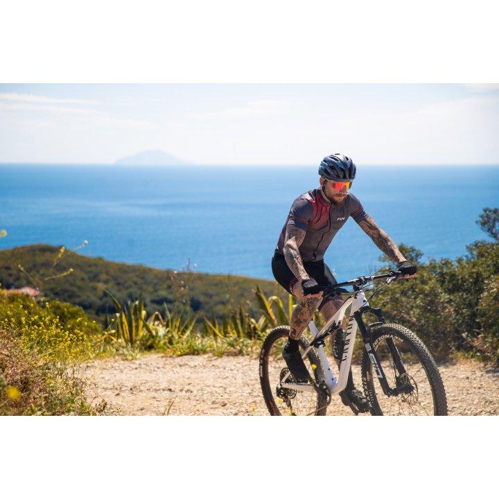 Northwave Origin Mens Cycling Jersey (Dark Grey/Red) | Cycling Gears Hub