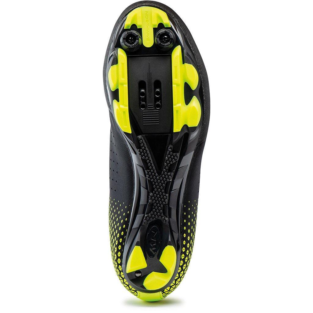 Northwave Origin Plus 2 MTB Cycling Shoes (Black/Yellow Fluo) | Cycling Gears Hub