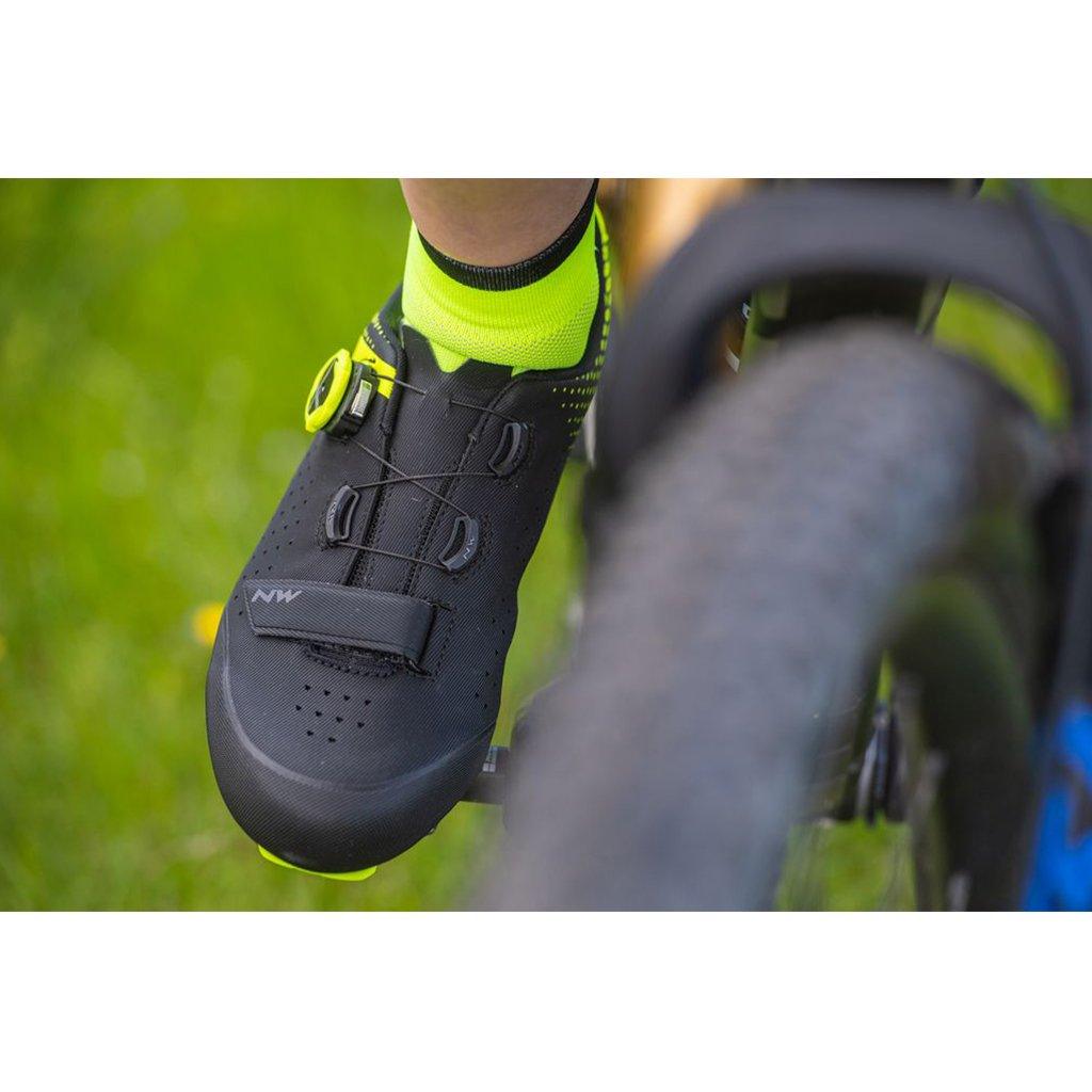 Northwave Origin Plus 2 MTB Cycling Shoes (Black/Yellow Fluo) | Cycling Gears Hub
