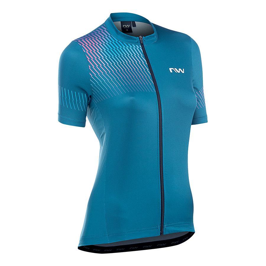 Northwave Origin Womens Cycling Jersey (Blue) | Cycling Gears Hub