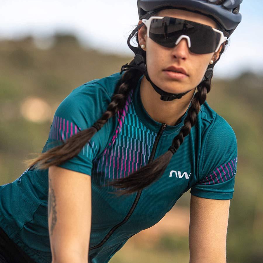 Northwave Origin Womens Cycling Jersey (Blue) | Cycling Gears Hub