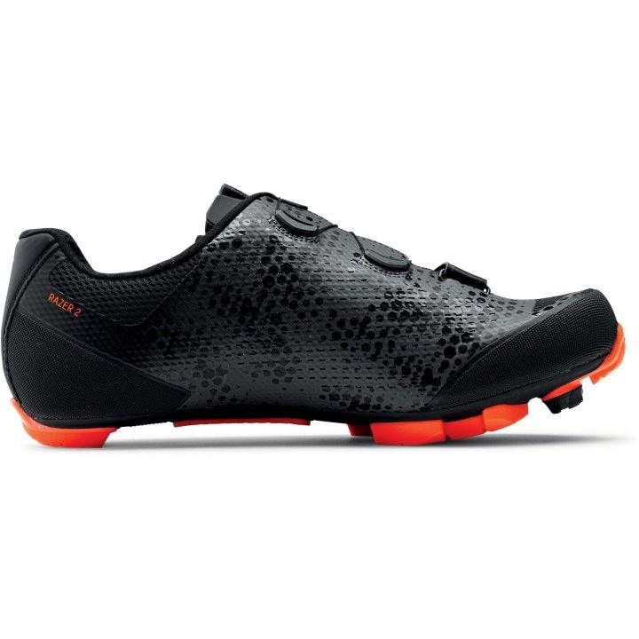 Northwave Razer 2 MTB Cycling Shoes (Anthra/Orange) | Cycling Gears Hub
