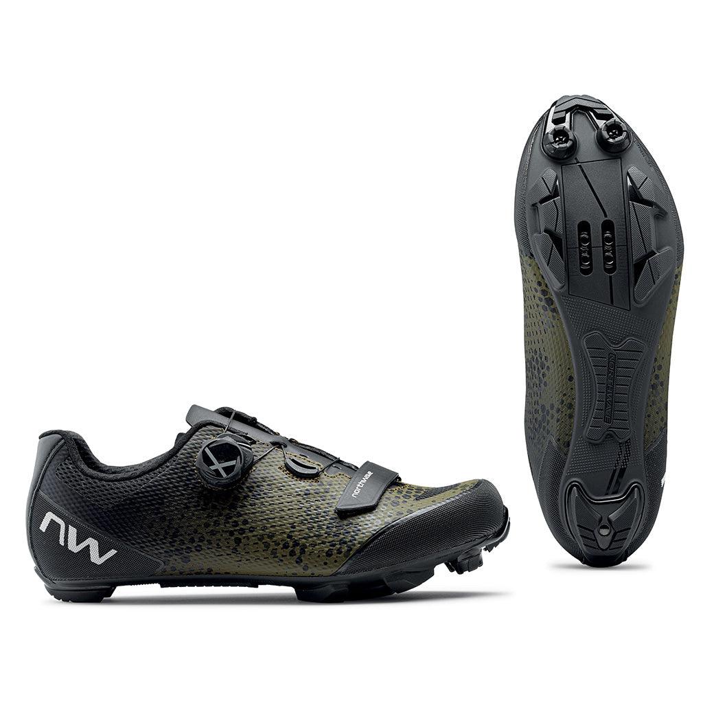 Northwave Razer 2 MTB Cycling Shoes (Black/Forest) | Cycling Gears Hub