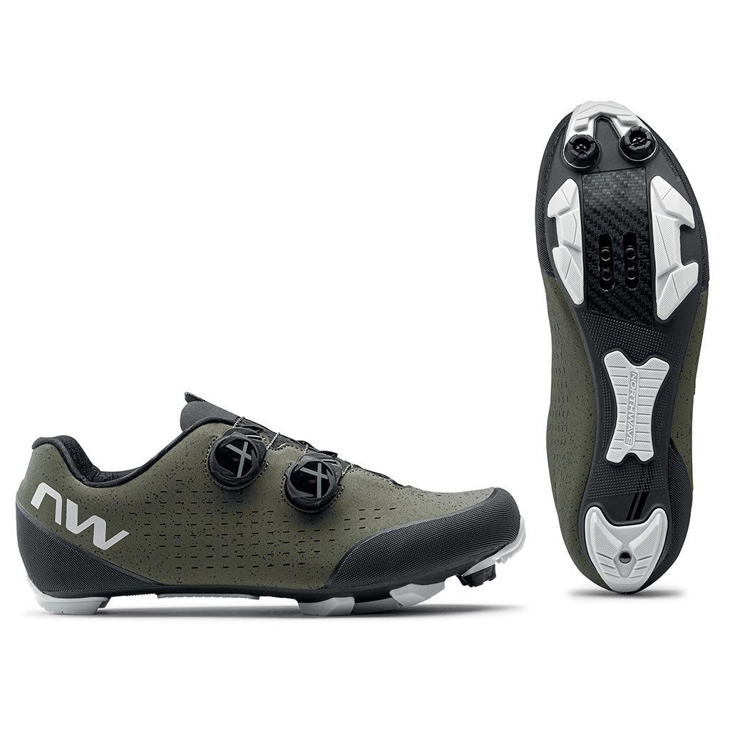 Northwave Rebel 3 MTB Cycling Shoes (Forest) | Cycling Gears Hub