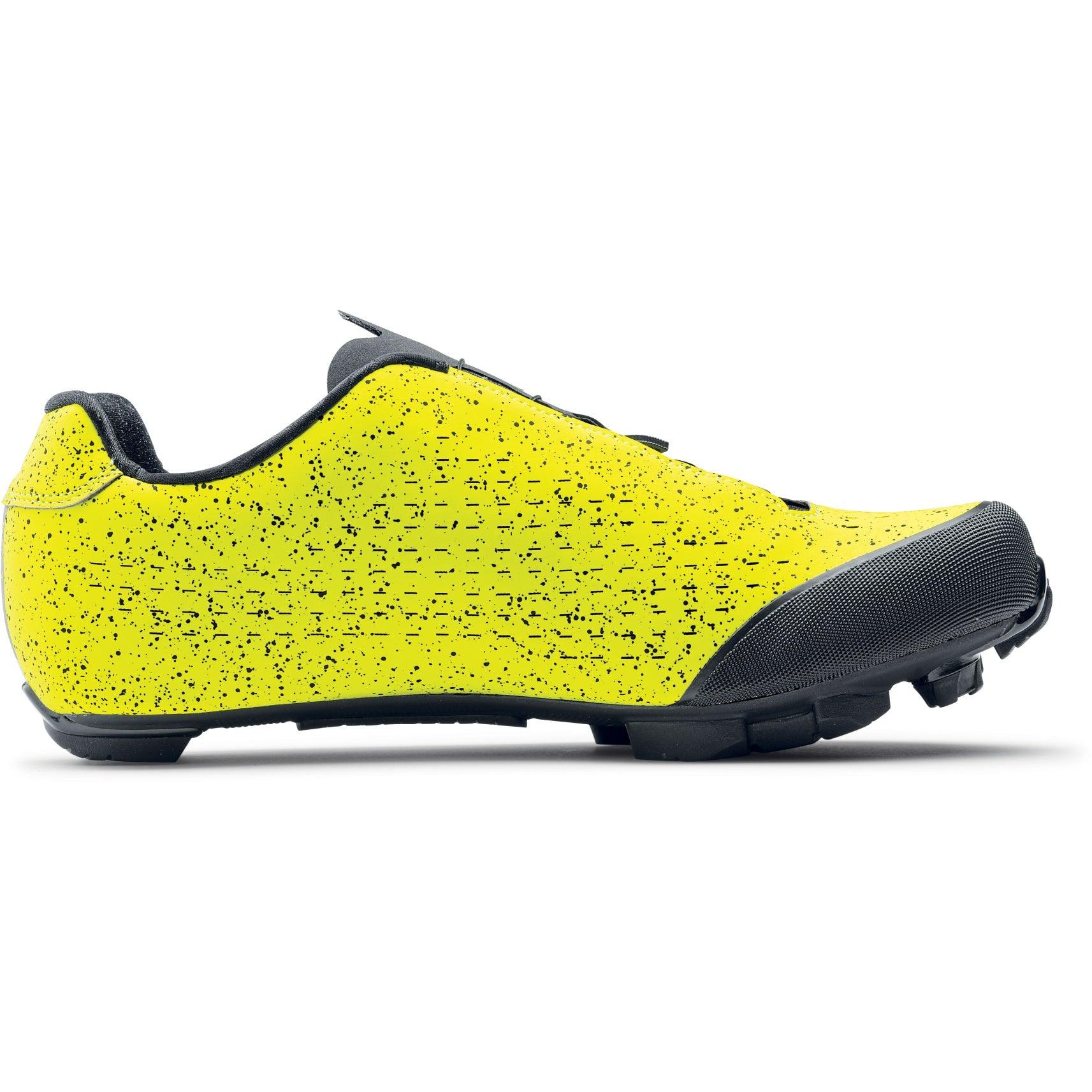 Northwave Rebel 3 MTB Cycling Shoes (Yellow Fluo/Black) | Cycling Gears Hub