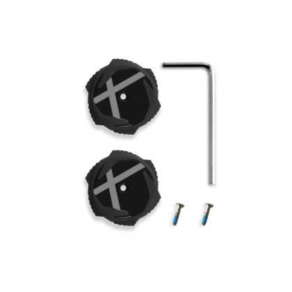 Northwave SLW X - Dial Knobs Kit (Black) | Cycling Gears Hub - Cycling Gears Hub
