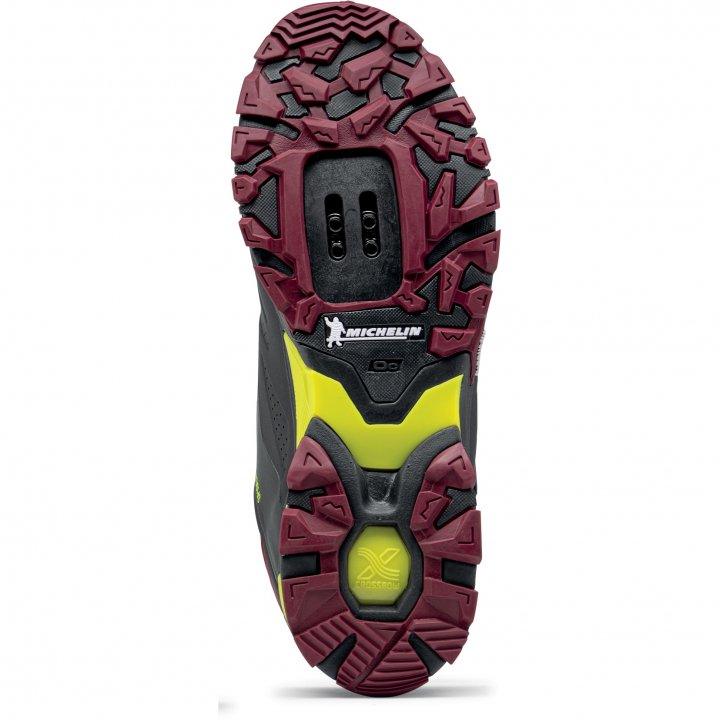 Northwave Spider Plus 3 MTB Cycling Shoes (Black/Plum) | Cycling Gears Hub