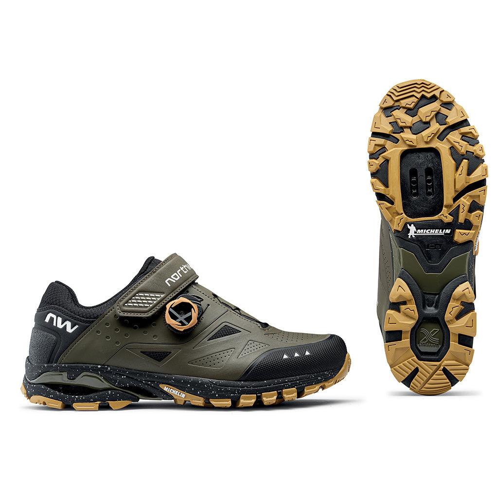Northwave Spider Plus 3 MTB Cycling Shoes (Forest) | Cycling Gears Hub