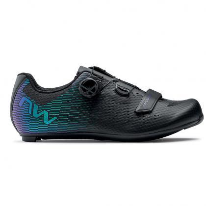 Northwave  Storm Carbon 2 Road Cycling Shoes (Black/Iridescen) | Cycling Gears Hub