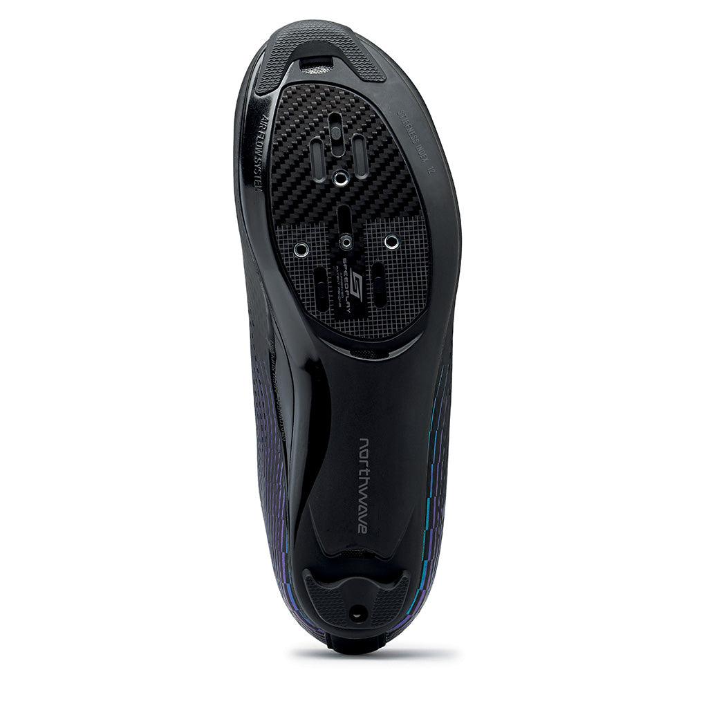 Northwave  Storm Carbon 2 Road Cycling Shoes (Black/Iridescen) | Cycling Gears Hub