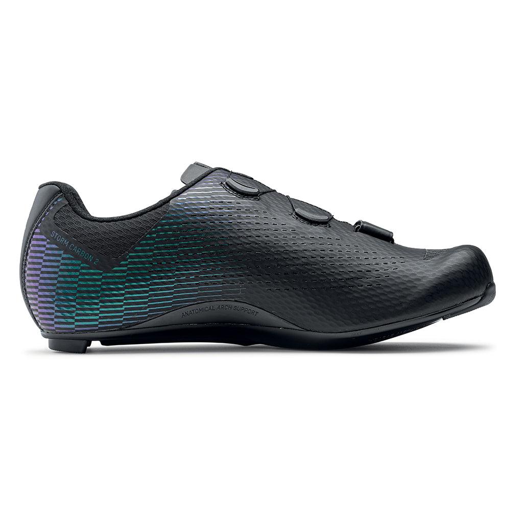 Northwave  Storm Carbon 2 Road Cycling Shoes (Black/Iridescen) | Cycling Gears Hub