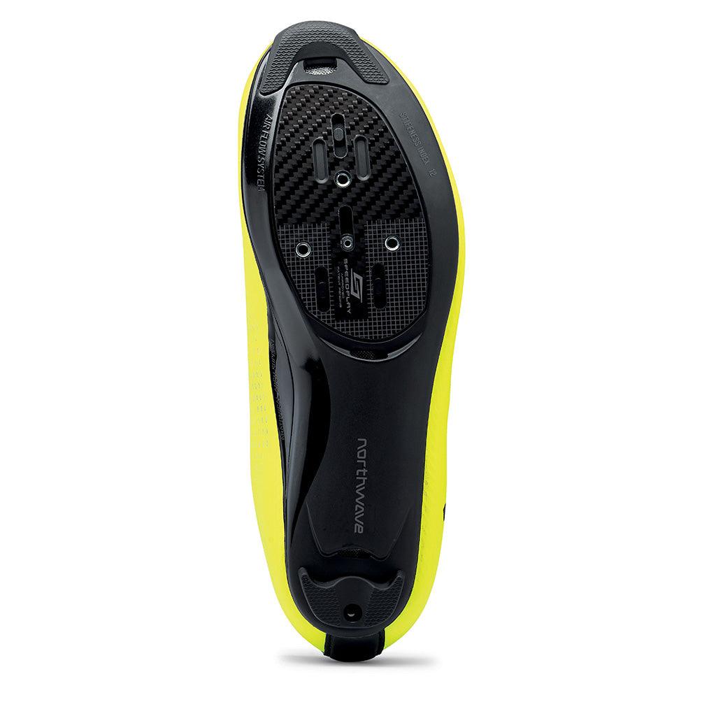Northwave  Storm Carbon 2 Road Cycling Shoes (Yellow Fluo/ Black) | Cycling Gears Hub