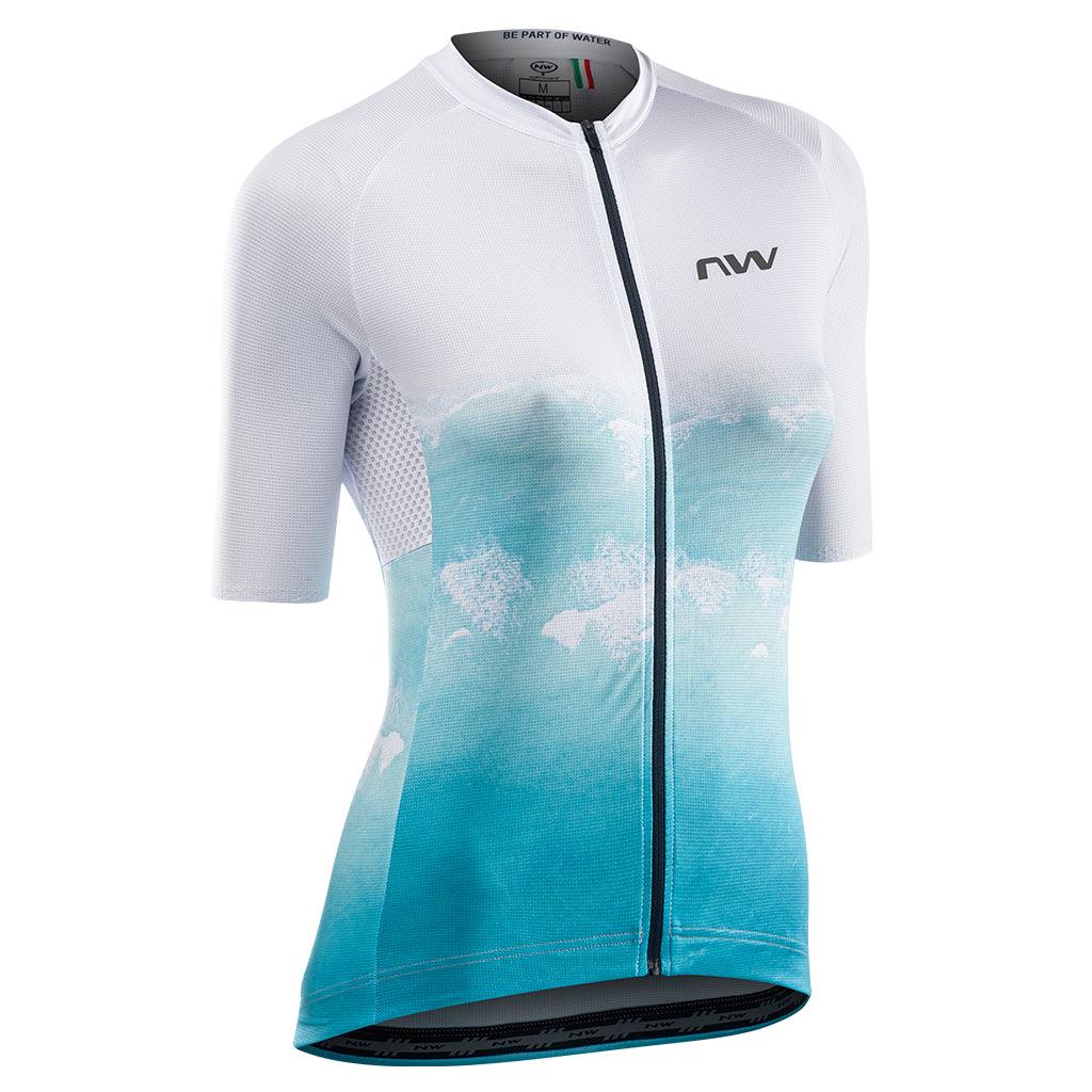 Northwave Water Women's Cycling Jersey (Ice/Light Blue) | Cycling Gears Hub