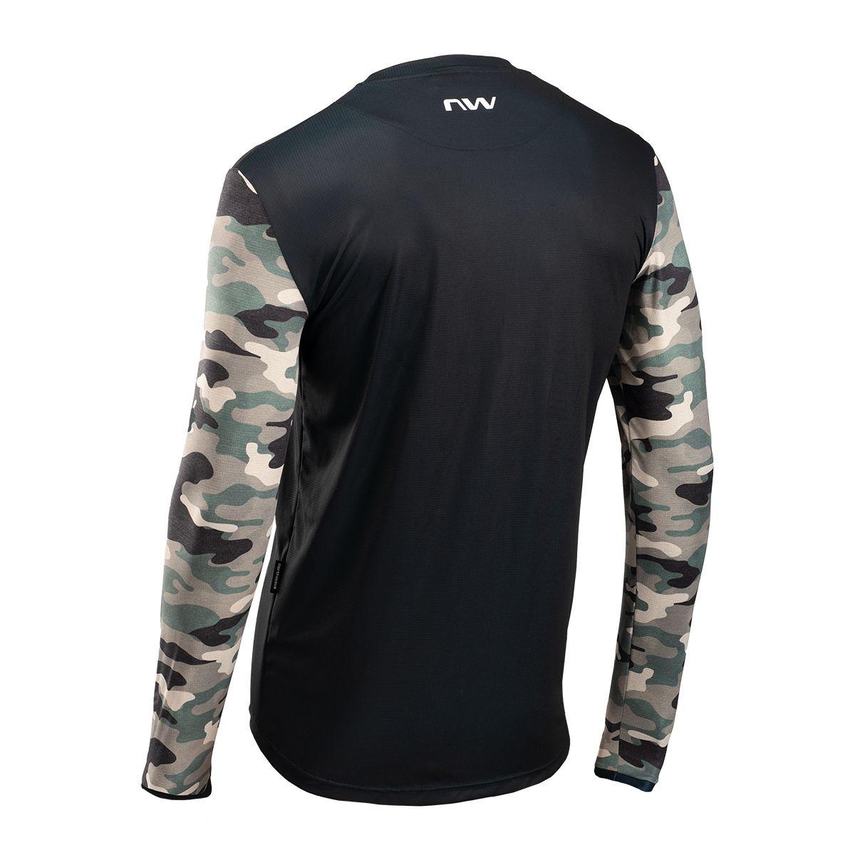 Northwave Wild Mens Cycling Jersey (Black) | Cycling Gears Hub