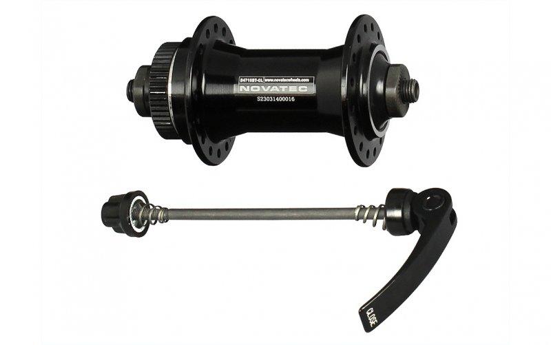 Novatec D471TSBTCL Disc Brake Front Hub (Black) | Cycling Gears Hub - Cycling Gears Hub