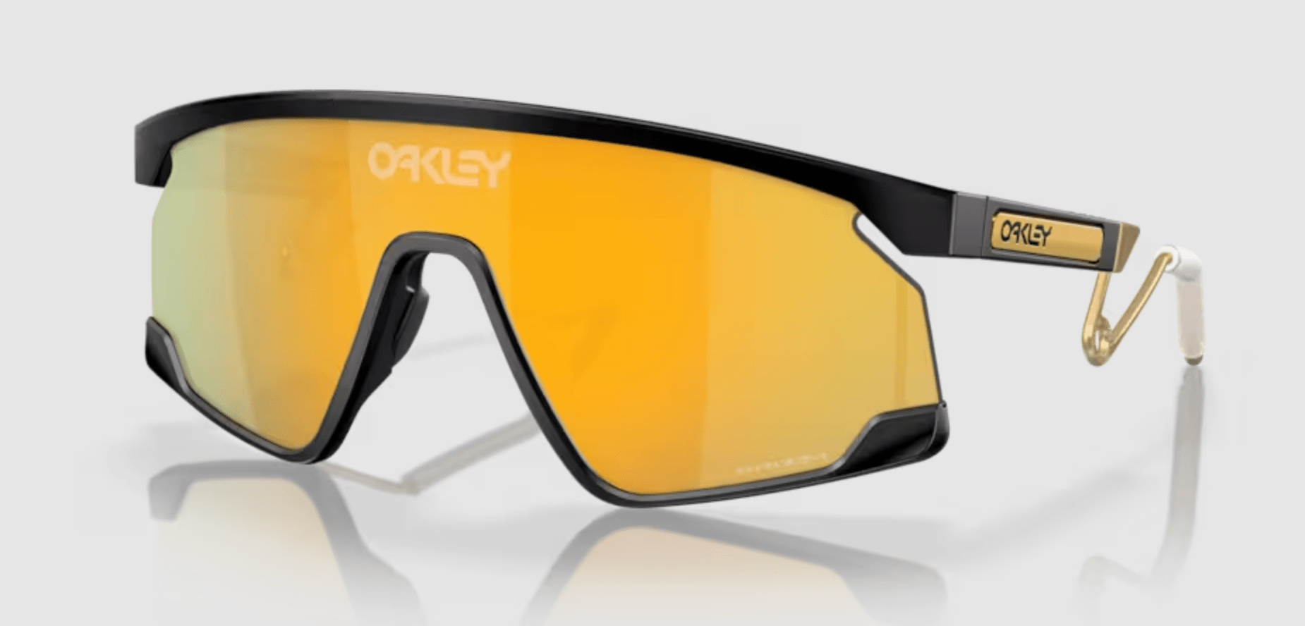 Oakley BXTR Metal Matte Black Frame with Prizm 24k Lenses - Cycling Gears Hub