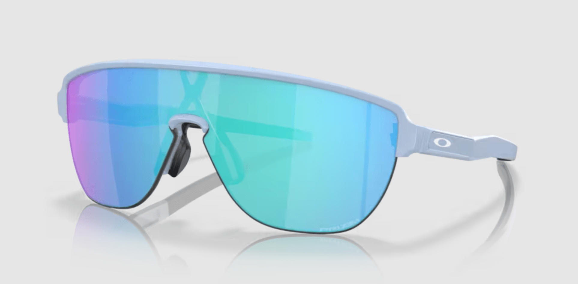 Oakley Corridor Matte Stonewash Frame with Prizm Sapphire Lens - Cycling Gears Hub