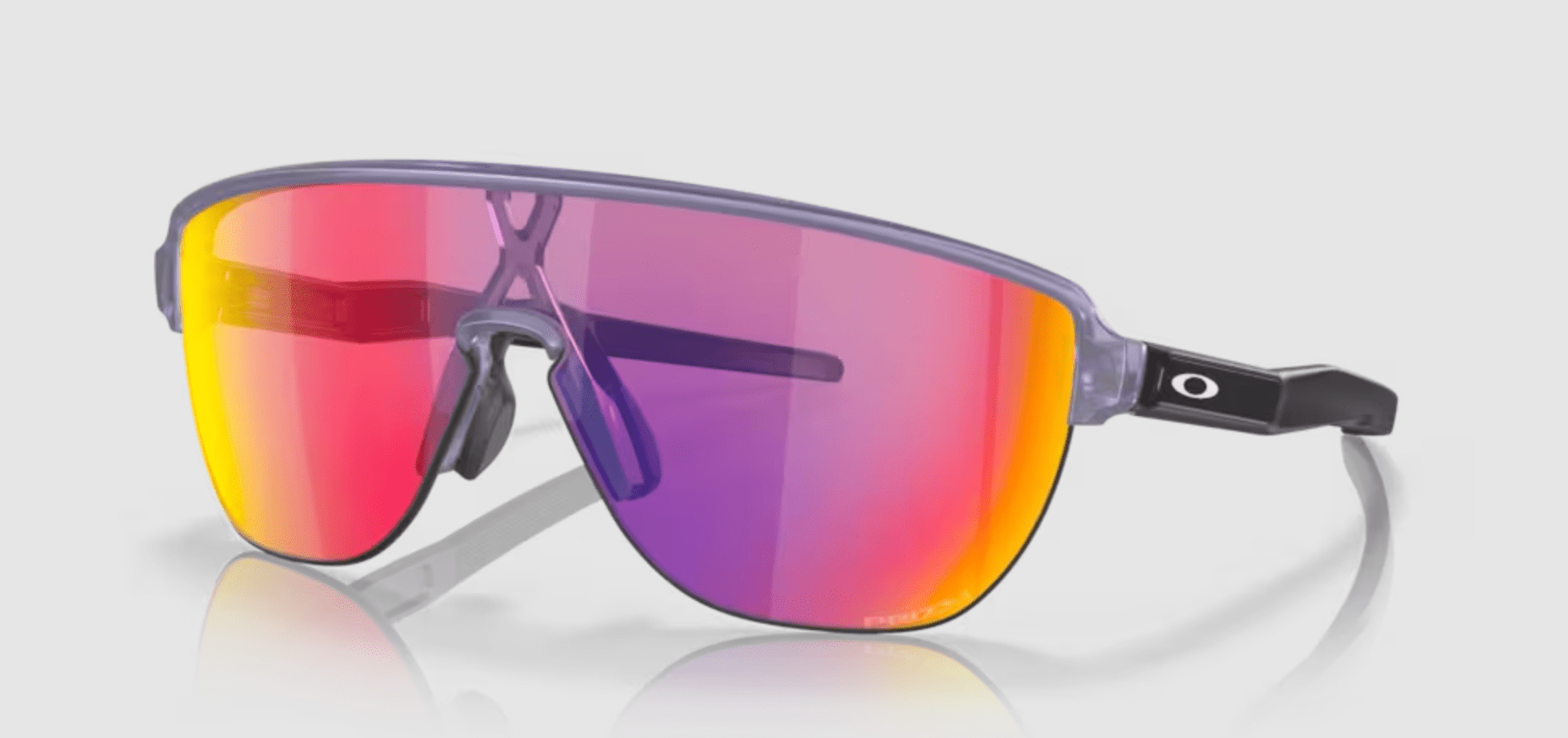Oakley Corridor Matte Trans Lilac with Prizm Road Lens - Cycling Gears Hub