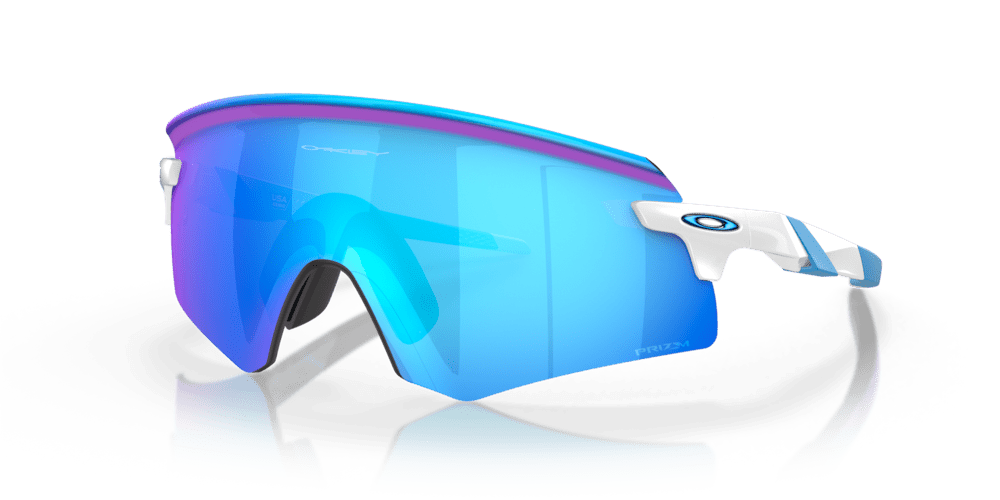Oakley Encoder Polished white with Prizm sapphire - Cycling Gears Hub