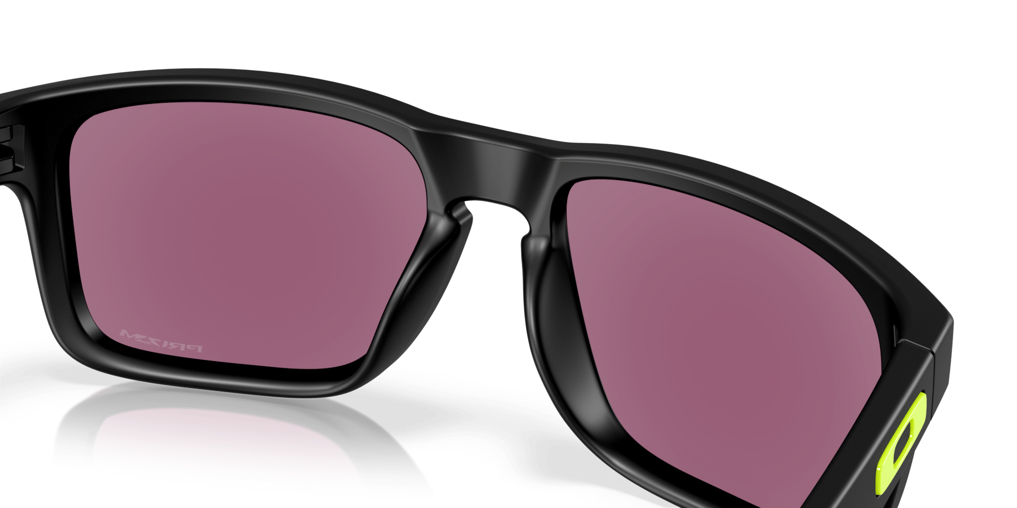 Oakley Holbrook Matte Black Prizm Road Jade Lenses, with matte black Frame - Cycling Gears Hub