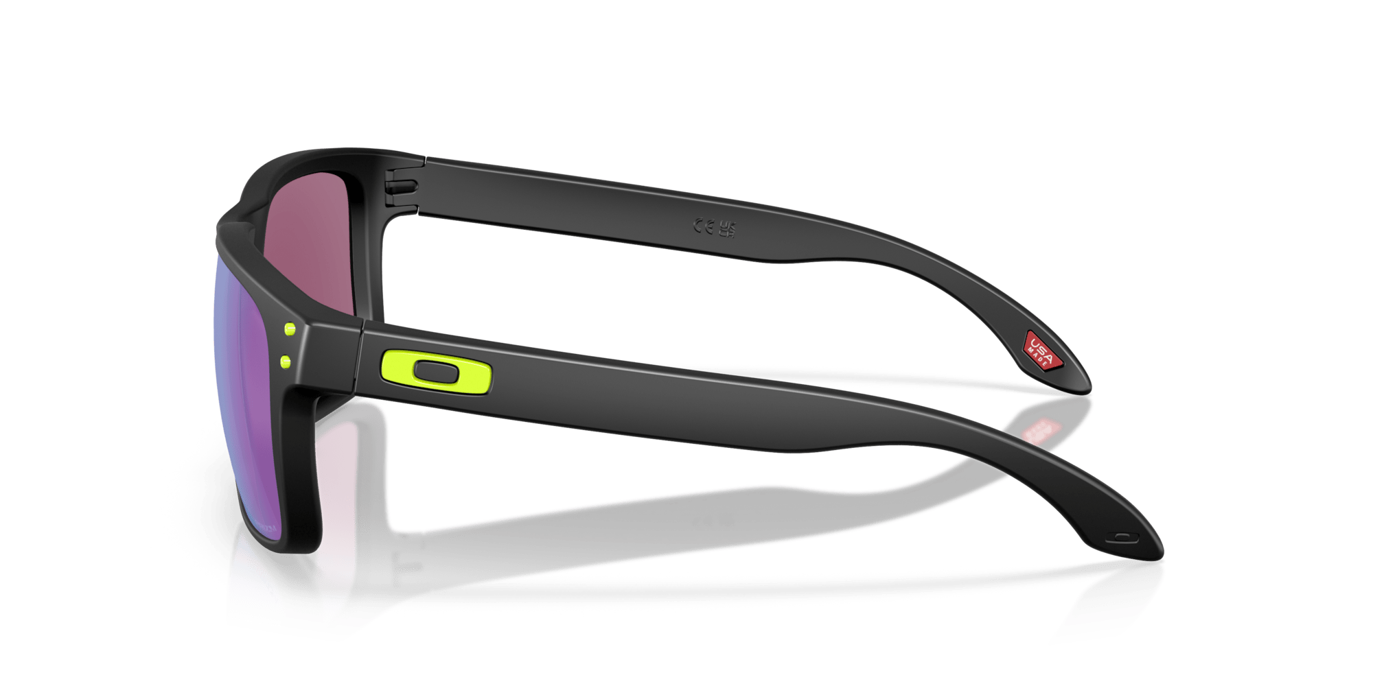 Oakley Holbrook Matte Black Prizm Road Jade Lenses, with matte black Frame - Cycling Gears Hub