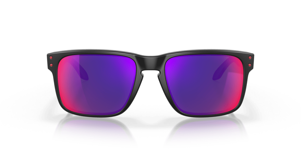 Oakley Holbrook™ Sunglass red iridium Lenses with matte black Frame - Cycling Gears Hub