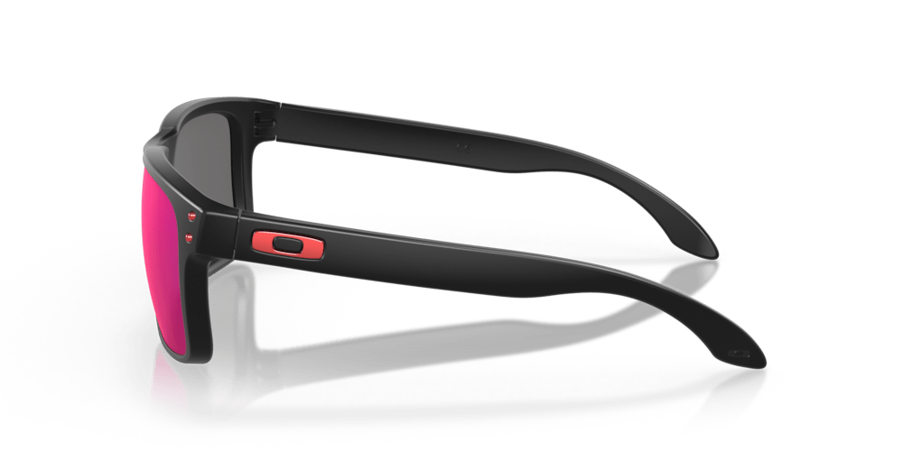 Oakley Holbrook™ Sunglass red iridium Lenses with matte black Frame - Cycling Gears Hub