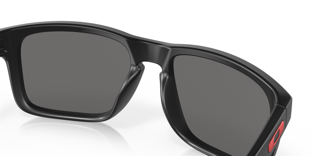 Oakley Holbrook™ Sunglass red iridium Lenses with matte black Frame - Cycling Gears Hub
