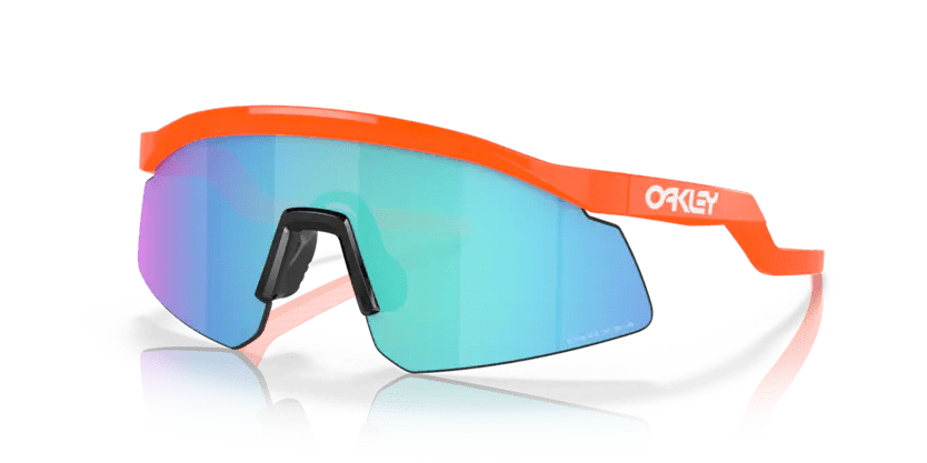 Oakley Hydra Prizm Sapphire Lenses with Neon Orange Frame - Cycling Gears Hub