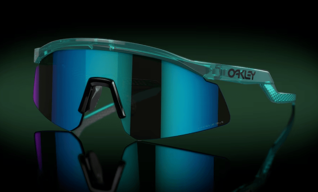Oakley Hydra Trans Artic Surf Frame with Prizm Sapphire Lenses - Cycling Gears Hub