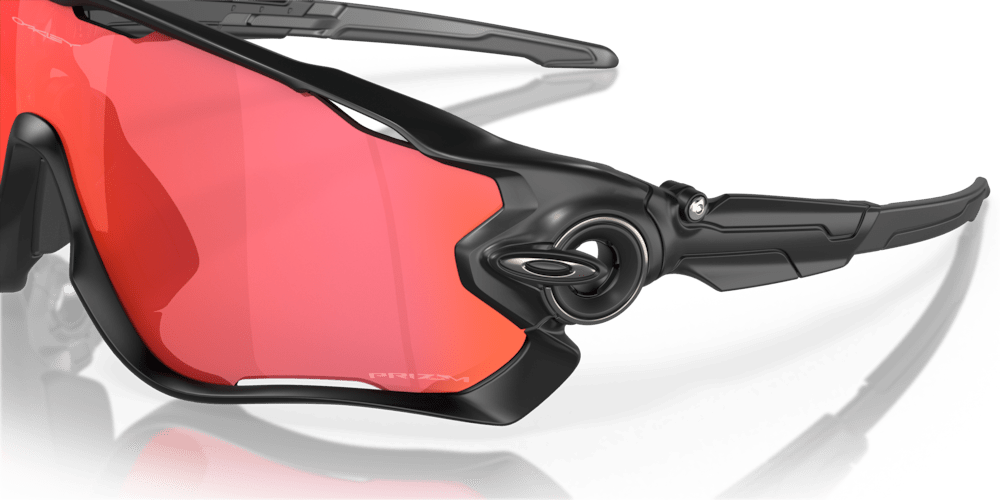 Oakley Jawbreaker Matte black , Prizm trail torch - Cycling Gears Hub